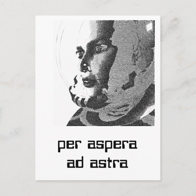 spacegirl postcard (Front)