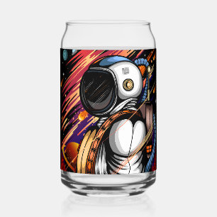Spaceman Can Glass