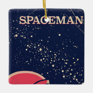 Spaceman Ceramic Tree Decoration
