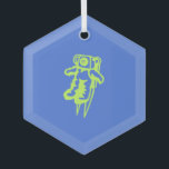 Spaceman Christmas Tree Ornament<br><div class="desc">Celebrate the holidays with this digital art print.</div>