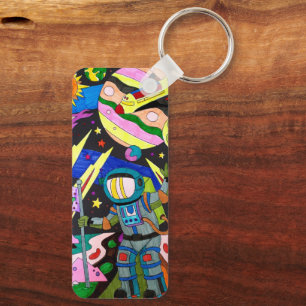 Spaceman Key Ring