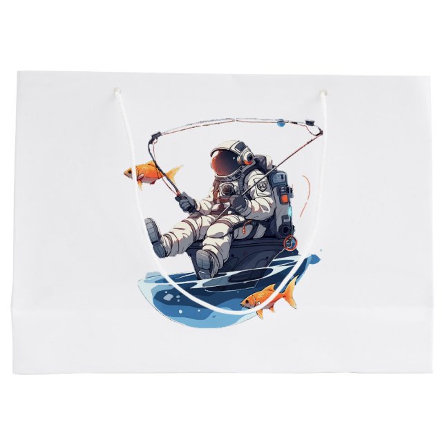 spaceman large gift bag (Back)