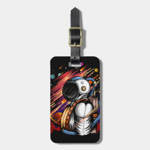 Spaceman Luggage Tag