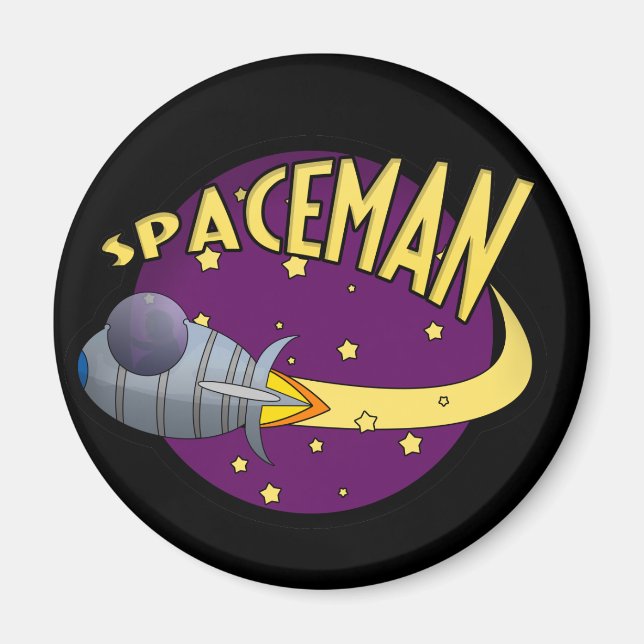 Spaceman Magnet (Front)
