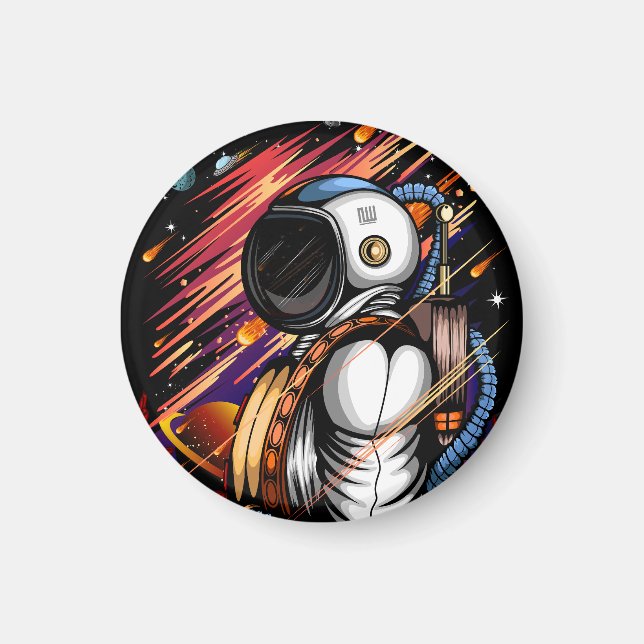 Spaceman Magnet (Front)