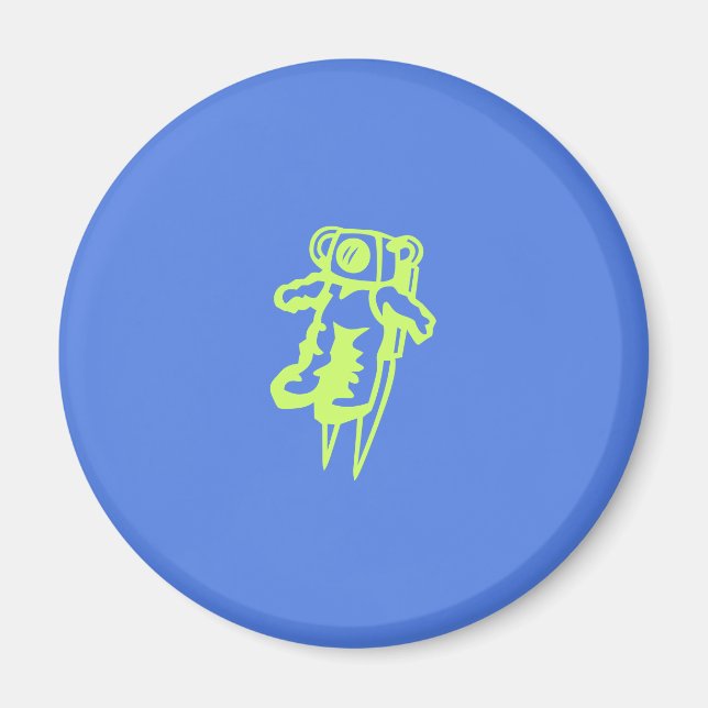 Spaceman Magnet (Front)