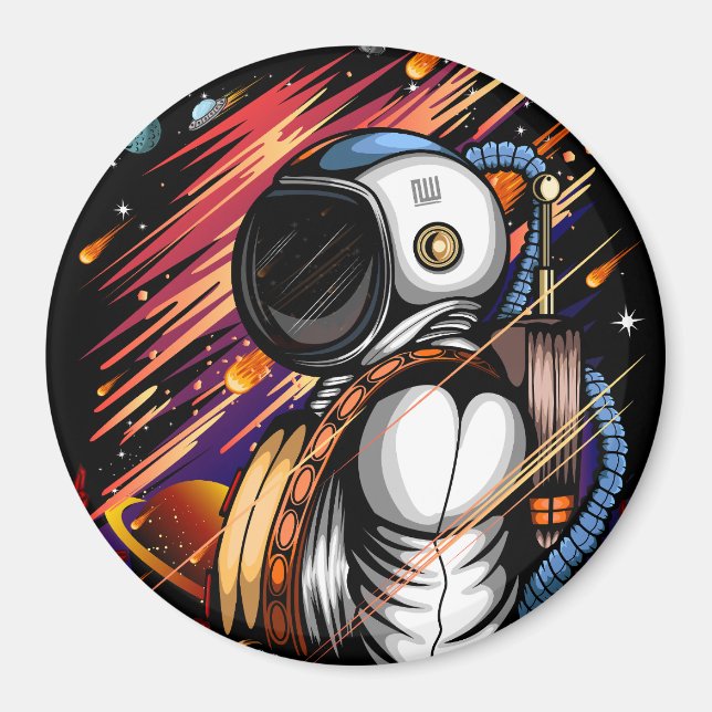 Spaceman Magnet (Front)