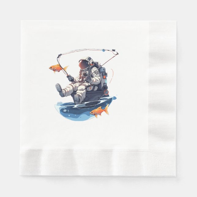 spaceman napkin (Front)