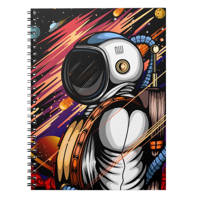 Spaceman Notebook (Front)