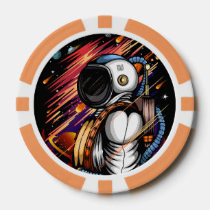 Spaceman Poker Chips