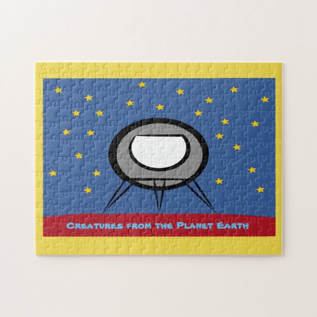 Spaceman Puzzle (Horizontal)