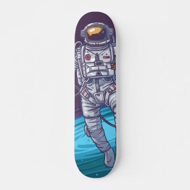 Spaceman Skateboard Deck (Front)