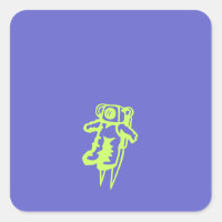 Spaceman Sticker