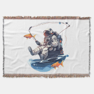 spaceman throw blanket