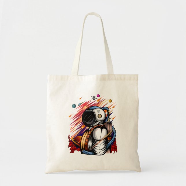 Spaceman Tote Bag (Front)
