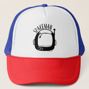 Spaceman Vintage Trucker Hat