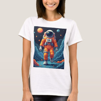  Spaceman Womens T-Shirt