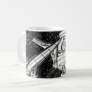 Spaceship 2 coffee mug