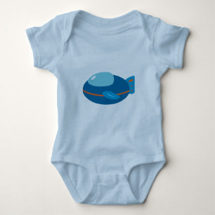 Spaceship Baby Clothes Bodysuit