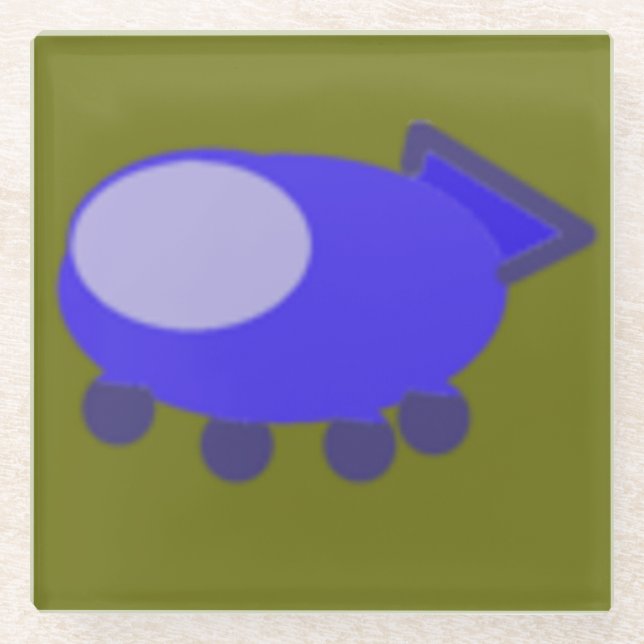 Spaceship Coaster (Front)