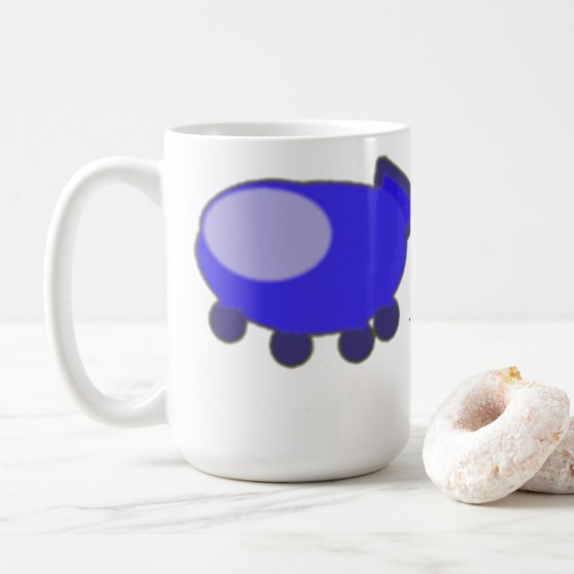 Spaceship Coffee Mug (With Donut)