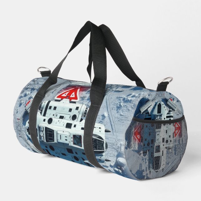 SPACESHIP DUFFLE BAG (Right Corner)