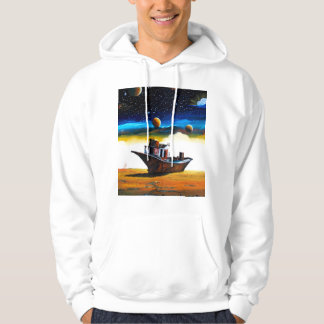 Spaceship Earth: The Tragic State of the Aral Sea Hoodie