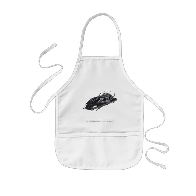 Spaceship Kids Apron (Front)
