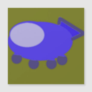 Spaceship Magnetic Card