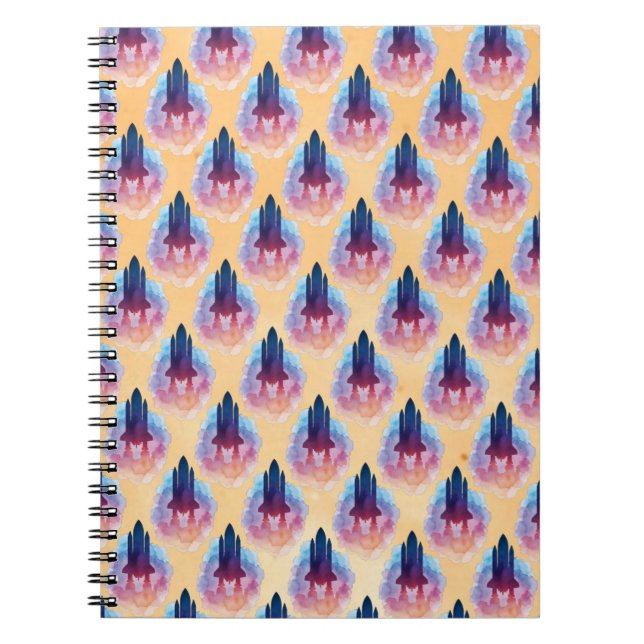 Spaceship Notebook (Front)
