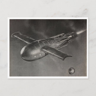 "Spaceship" Postcard