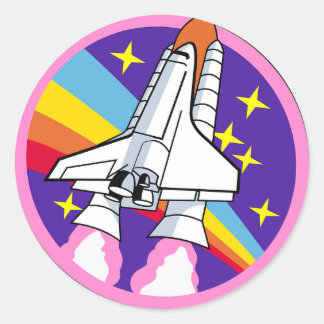 Spaceship Sticker