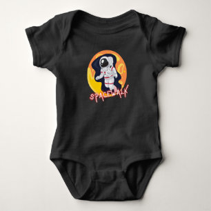 SPACEWALK - SPACE ASTRONAUT BABY BODYSUIT