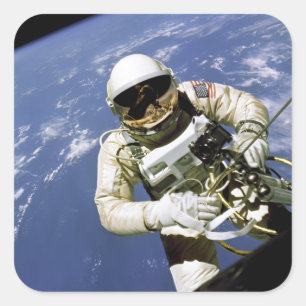 Spacewalk Square Sticker