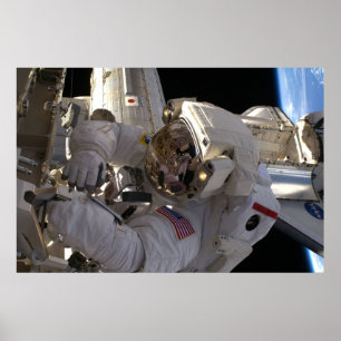 Spacewalk (STS-119) Poster