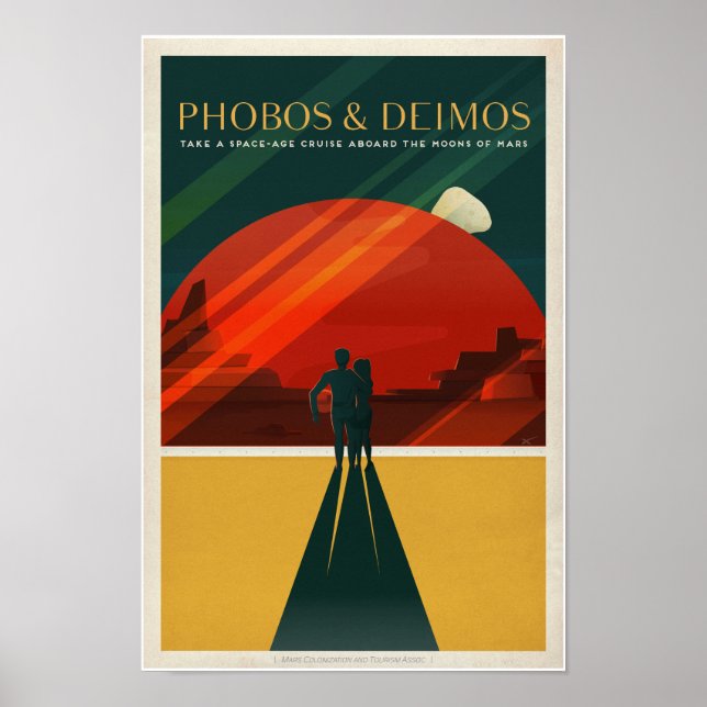SpaceX Mars tourism poster / DP (Front)