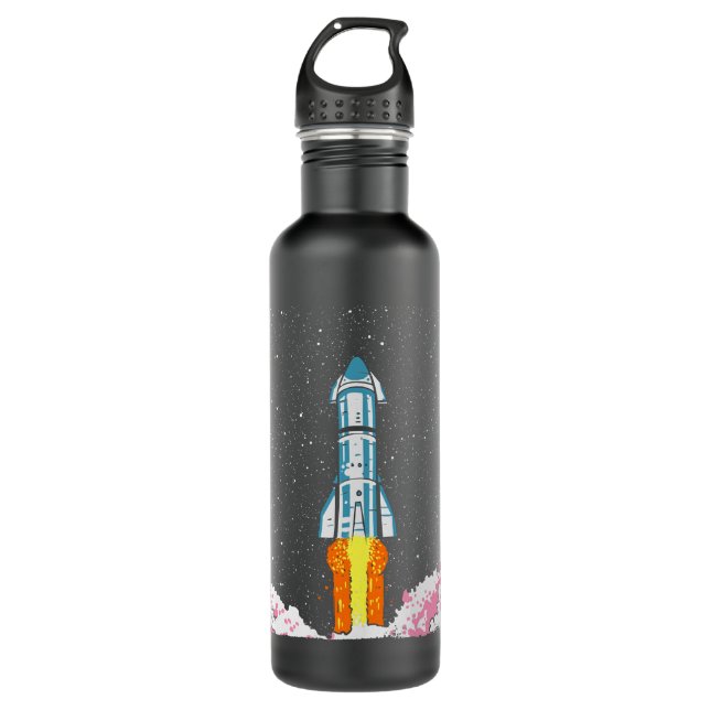 SpaceX Starship   710 Ml Water Bottle (Front)