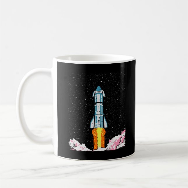 SpaceX Starship   Coffee Mug (Left)