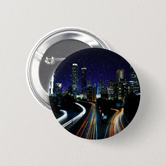 Spacey Atlanta 6 Cm Round Badge (Front & Back)