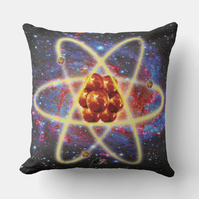 Spacey Atomic Cushion (Front)