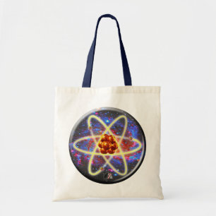 Spacey Atomic Tote Bag