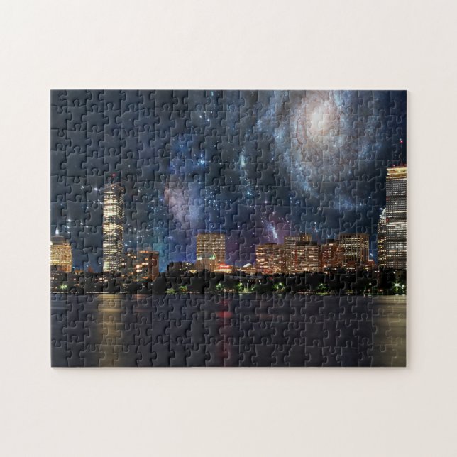 Spacey Boston Jigsaw Puzzle (Horizontal)
