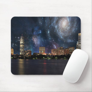 Spacey Boston Mouse Pad