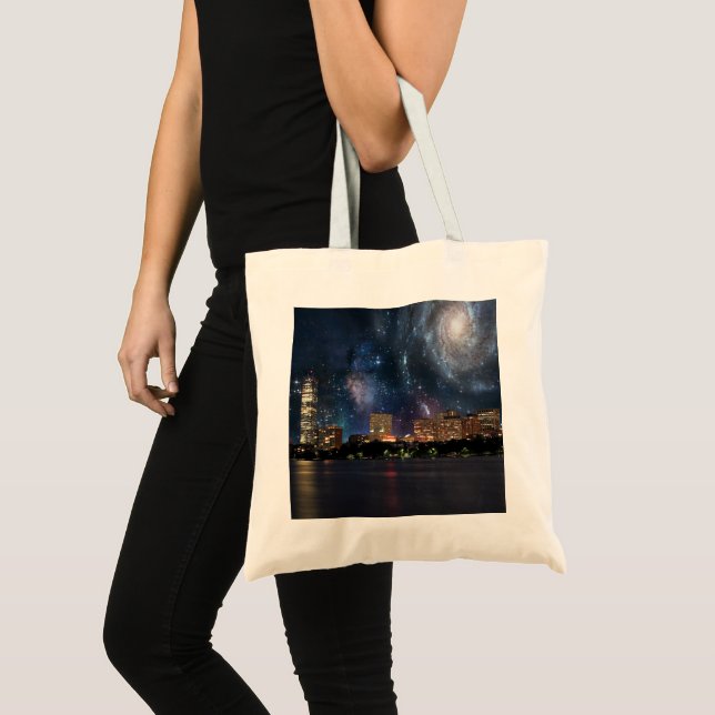 Spacey Boston Tote Bag (Front (Product))