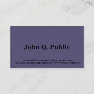 Spacey Chicago Business Card