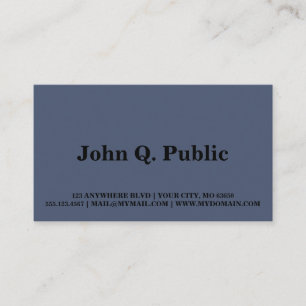 Spacey Manhattan Business Card