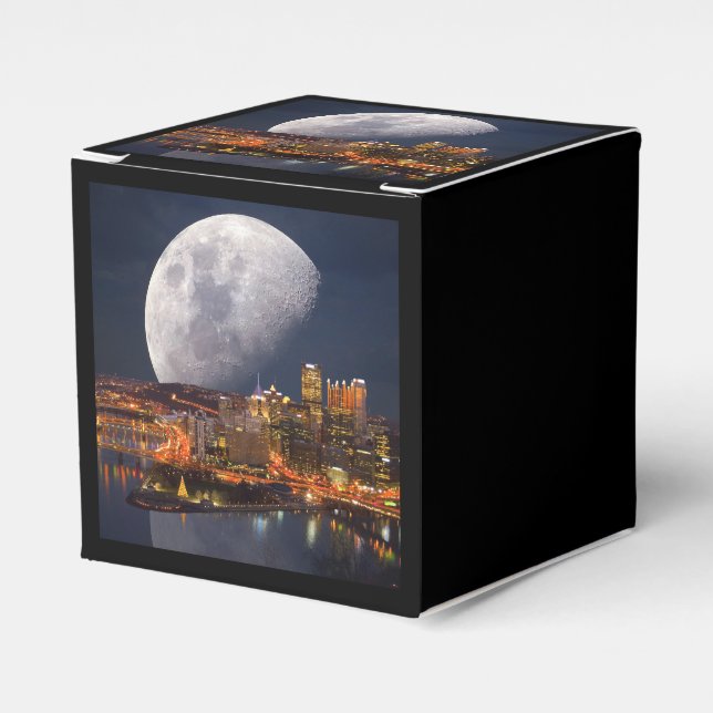 Spacey Pittsburgh Favour Box (Front Side)