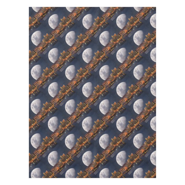 Spacey Pittsburgh Tablecloth (Front)