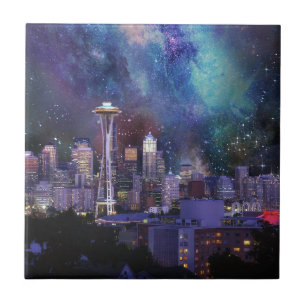 Spacey Seattle Ceramic Tile