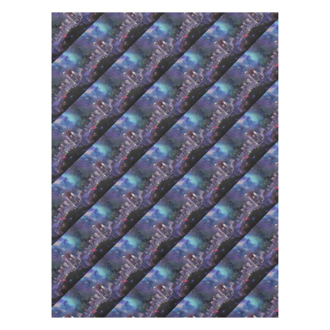 Spacey Seattle Tablecloth (Front)